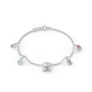 Playful Creatures Charm Bracelet Silver Jewellery Online