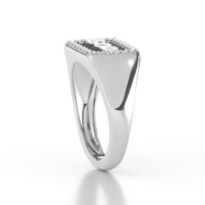 Graceful Blessing Ring Silver Jewellery Online