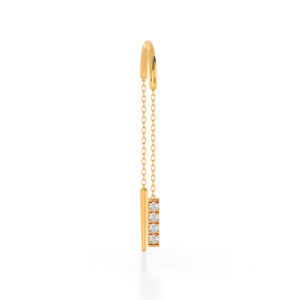 Dazzling Drops Sui Dhaga Earrings Silver Jewellery Online
