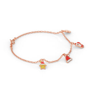 Cozy Christmas Charm Bracelet Silver Jewellery Online