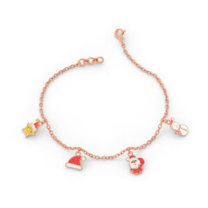 Cozy Christmas Charm Bracelet Silver Jewellery Online